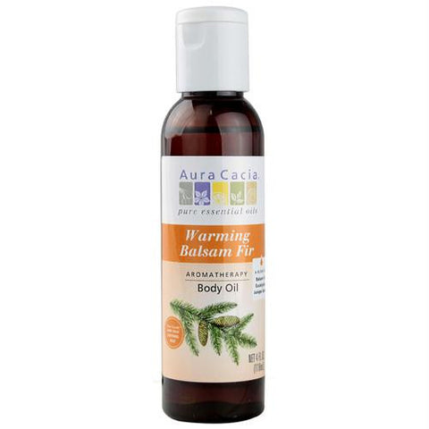 Aura Cacia Aromatherapy Body Oil Soothing Heat - 4 fl oz