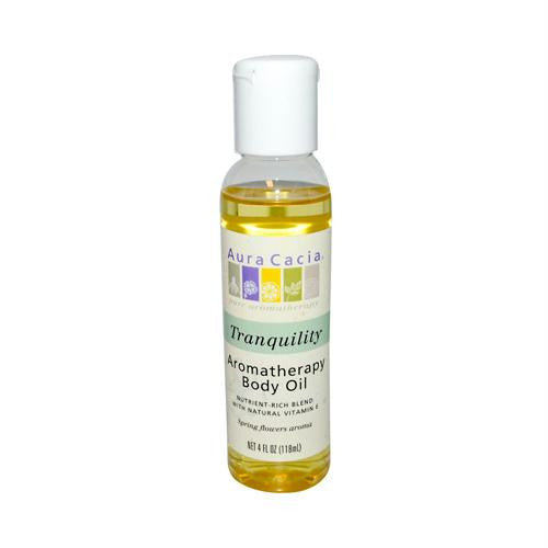 Aura Cacia Aromatherapy Body Oil Tranquility - 4 fl oz