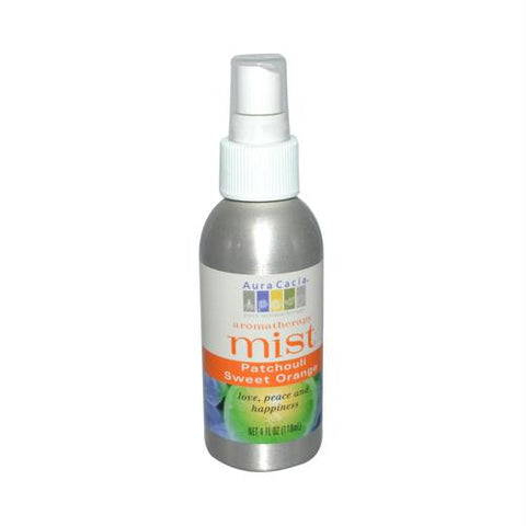 Aura Cacia Aromatherapy Mist Patchouli Sweet Orange - 4 fl oz