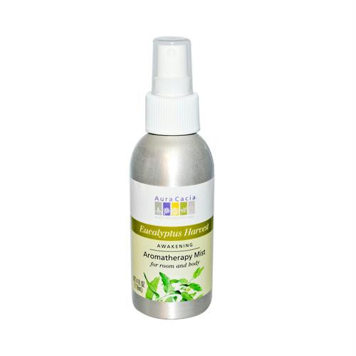 Aura Cacia Aromatherapy Mist Eucalyptus Harvest - 4 fl oz