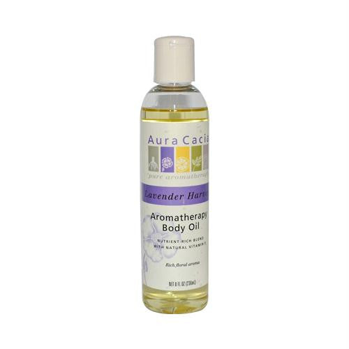 Aura Cacia Aromatherapy Body Oil Lavender Harvest - 8 fl oz