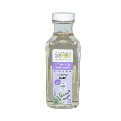 Aura Cacia Aromatherapy Bubble Bath Relaxing Lavender - 13 fl oz