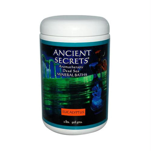 Ancient Secrets Aromatherapy Dead Sea Mineral Baths Eucalyptus - 2 lbs