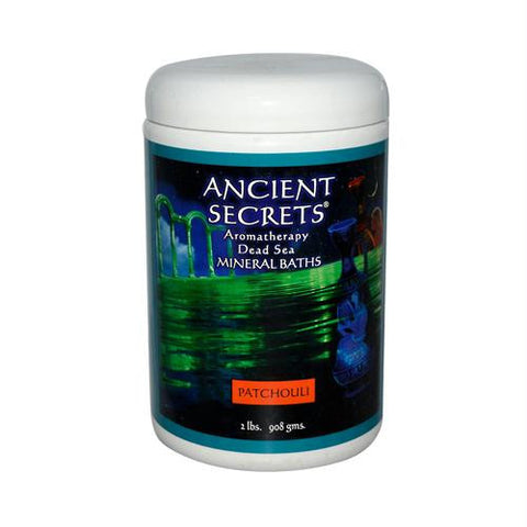 Ancient Secrets Aromatherapy Dead Sea Mineral Baths Patchouli - 2 lbs