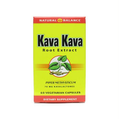 Natural Balance Kava Kava Root Extract - 60 Vegetarian Capsules