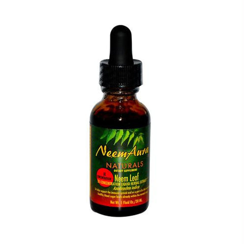 Neem Aura Certified Organic Triple Strength Neem Leaf Extract 1 to 5 - 1 fl oz