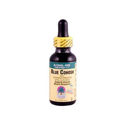 Natures Answer Blue Cohosh Root Alcohol Free - 1 fl oz