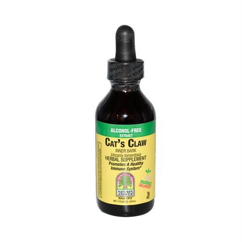 Natures Answer Cats Claw Inner Bark Alcohol Free - 2 fl oz