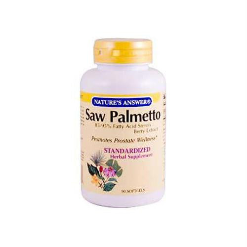 Natures Answer Saw Palmetto Berry Extract - 90 Softgels