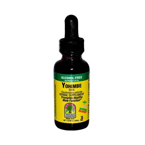 Natures Answer Yohimbe Bark Alcohol Free - 1 fl oz