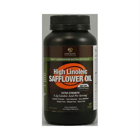 Genceutic Naturals Safflower Oil High Linoleic - 1089 mg - 224 Softgels