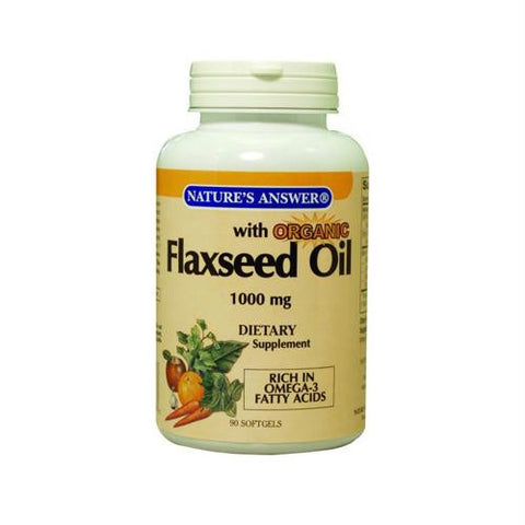 Natures Answer Flaxseed Oil - 1000 Mg - 90 Softgels