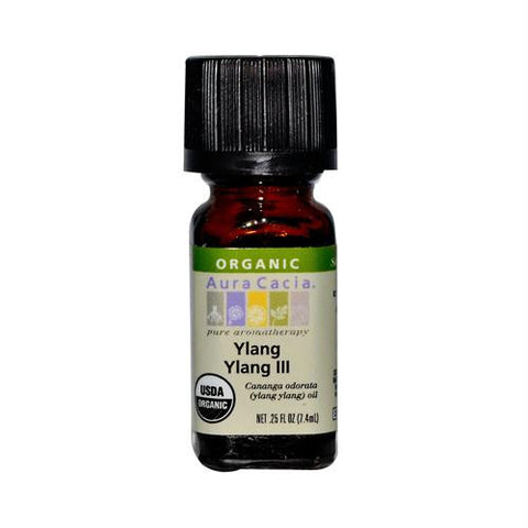 Aura Cacia Organic Essential Oil - Ylang Ylang - .25 oz