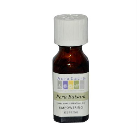 Aura Cacia Pure Essential Oil Peru Balsam - 0.5 fl oz