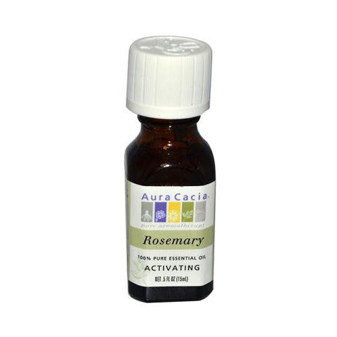 Aura Cacia Pure Essential Oil Rosemary - 0.5 fl oz