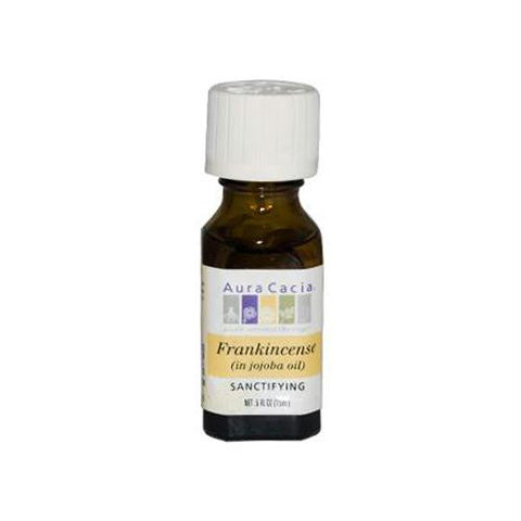 Aura Cacia Frankincense in Jojoba Oil - .5 oz