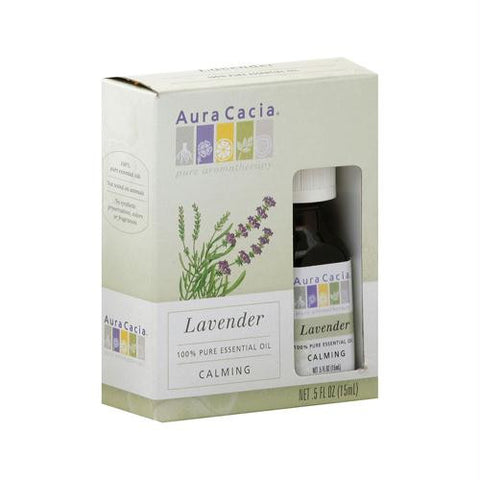 Aura Cacia Essential Oil Lavender - 0.5 fl oz - Case of 3