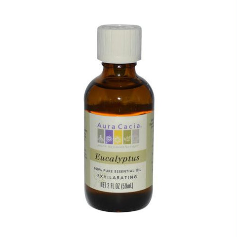 Aura Cacia Essential Oil Eucalyptus Pure - 2 fl oz