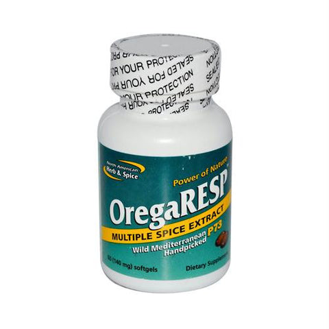 North American Herb and Spice OregaRESP - 60 Softgels