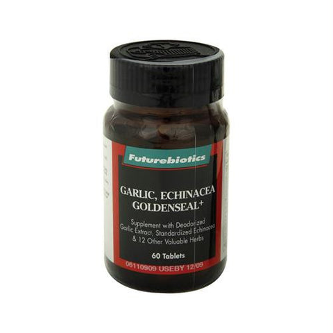 FutureBiotics Garlic Echinacea Goldenseal Plus - 60 Tablets