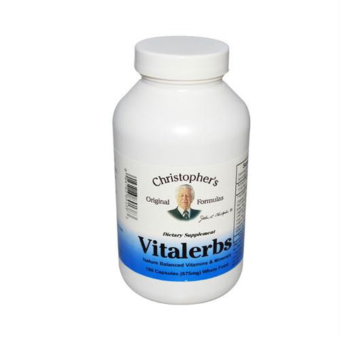 Christophers Vitalerbs - 690 mg - 180 Capsules