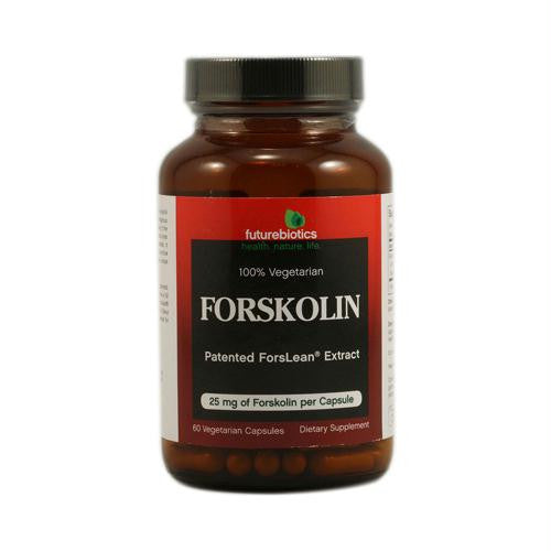 FutureBiotics Forskolin - 25 mg - 60 Vegetarian Capsules