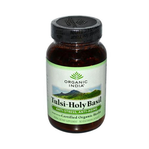 Organic India Tulsi Holy Basil - 90 Vegetarian Capsules