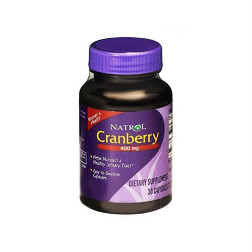 Natrol Cranberry Extract - 400 mg - 30 Capsules