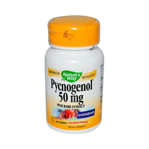 Natures Way Pycnogenol - 50 mg - 30 Tablets