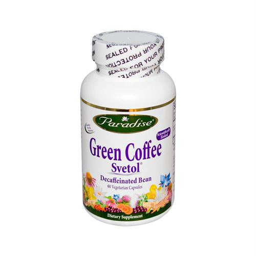 Paradise Herbs Green Coffee Svetol - 60 Vcaps