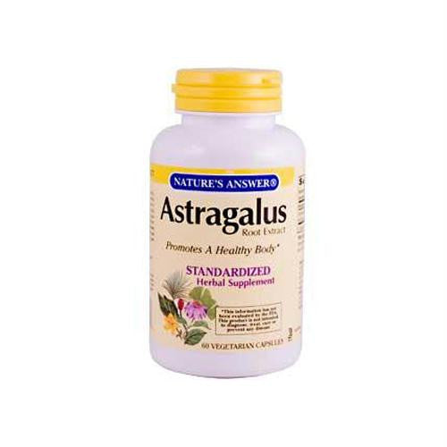 Natures Answer Astragalus Root Extract - 60 Vegetarian Capsules