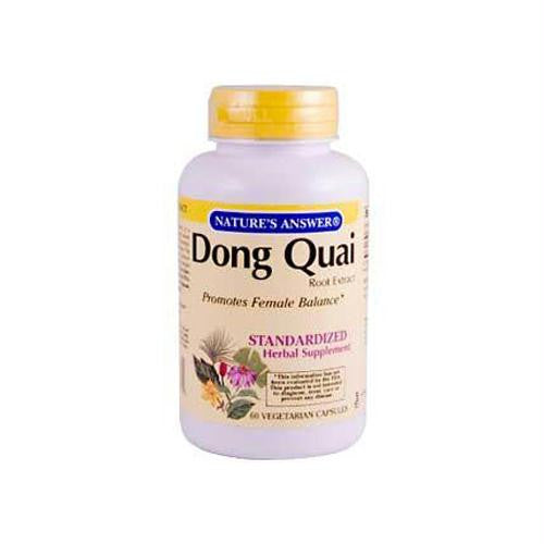 Natures Answer Dong Quai Root Extract - 60 Vegetarian Capsules