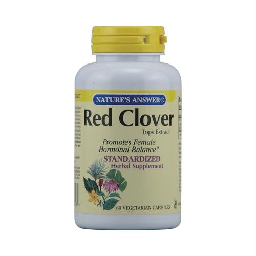 Natures Answer Red Clover Tops Extract - 60 Vegetarian Capsules