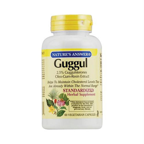 Natures Answer Guggul - 60 Vegetarian Capsules