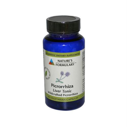 Natures Formulary Picrorrhiza - 60 Vegetarian Capsules