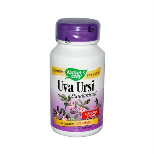 Natures Way Uva Ursi Standardized - 60 Capsules