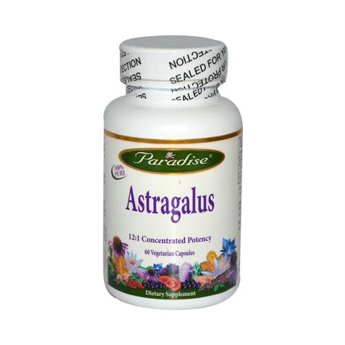 Paradise Herbs Astragalus - 60 Vegetarian Capsules