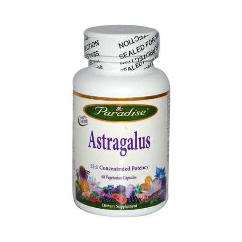 Paradise Herbs Astragalus - 60 Vegetarian Capsules