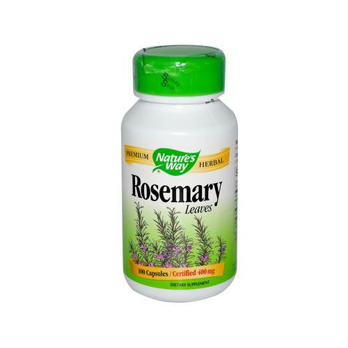 Natures Way Rosemary Leaves - 100 Capsules