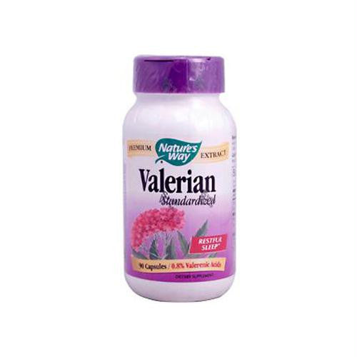 Natures Way Valerian Standardized - 90 Capsules