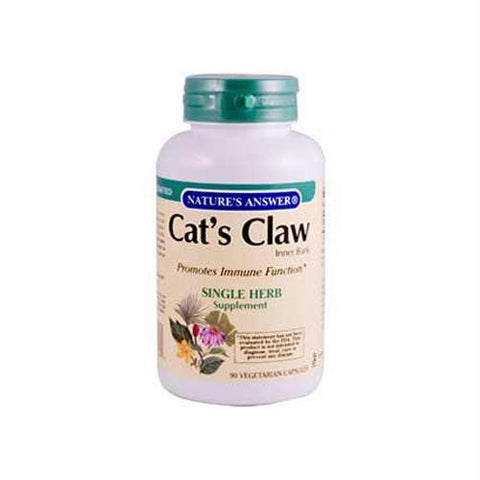 Natures Answer Cats Claw Inner Bark Extract - 90 Vegetarian Capsules