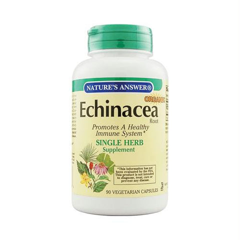 Natures Answer Echinacea Root - 90 Vegetarian Capsules