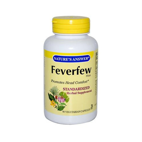 Natures Answer Feverfew Herb - 90 Vegetarian Capsules