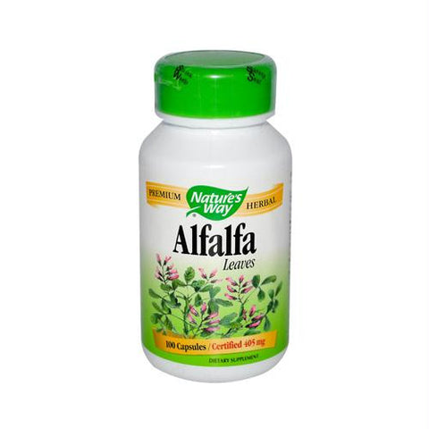 Natures Way Alfalfa Leaves - 100 Capsules