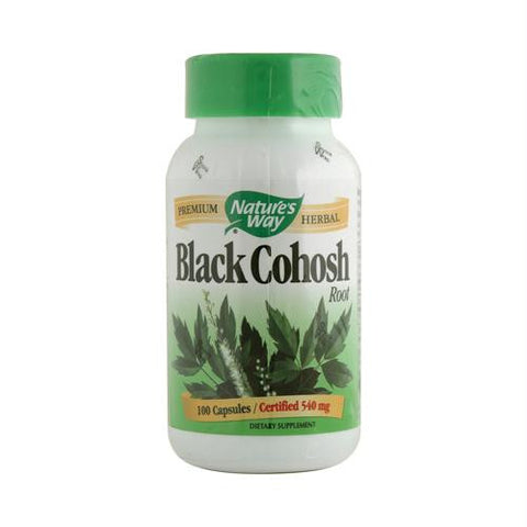 Natures Way Black Cohosh Root - 100 Capsules