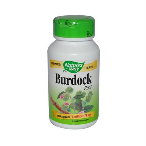 Natures Way Burdock Root - 100 Capsules