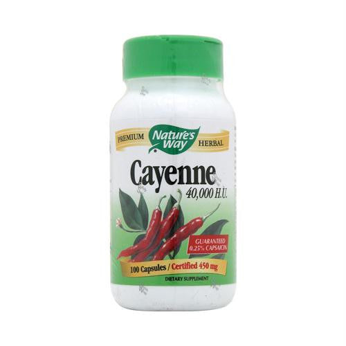 Natures Way Cayenne and Pepper - 450 mg - 100 Capsules