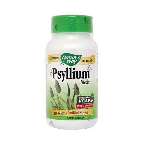 Natures Way Psyllium Husk - 525 mg - 100 Vcaps