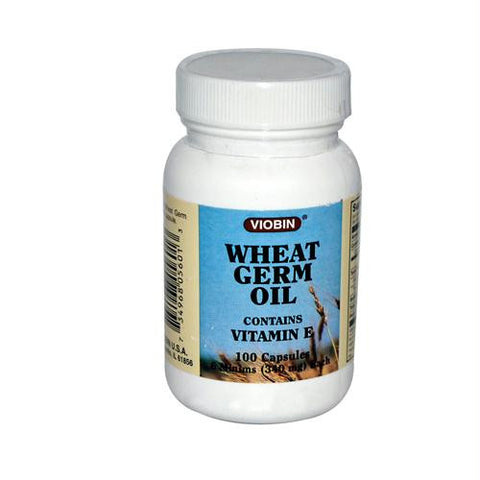 Viobin Wheat Germ Oil - 340 mg - 100 Capsules