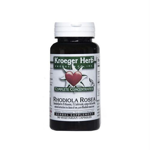 Kroeger Herb Rhodiola Rosea - 90 Vcaps